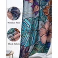 thumbnail image 3 of Vintage Boho Floral Kitchen Curtains Colorful Vintage Flowers Abstract Art Cafe Short Curtains for Bathroom Blackout Window Curtain Small Window Treatment Drapes for Bedroom Living Room 42"x45"x2, 3 of 9