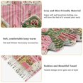 thumbnail image 5 of FORMRS Womens Scarf Winter Soft Long Big Warm Shawls Wrap Tassel Scarves, Pink Christmas House, 5 of 9