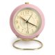 thumbnail image 1 of Relojes de mesita de noche silenciosa, reloj de escritorio sin repicar, reloj de escritorio analógico, reloj despertador retro para dormitorio simple, rosa Afortunado Sencillez, 1 of 3
