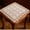 Beige, variant on Square Crochet Tablecloth 100% Cotton Handmade Lace Table Dresser Table Placemats Crocheted Doilies