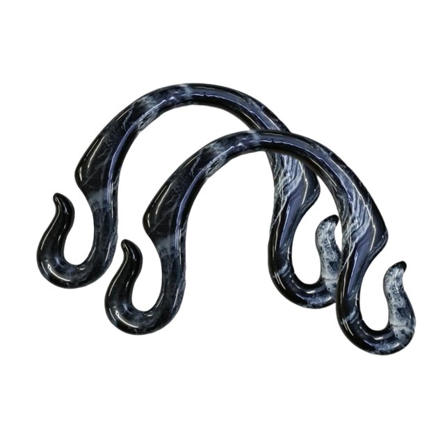 2 asas de resina para bolso de mano, regalo premium, prácticas y multifuncionales. Estilo F