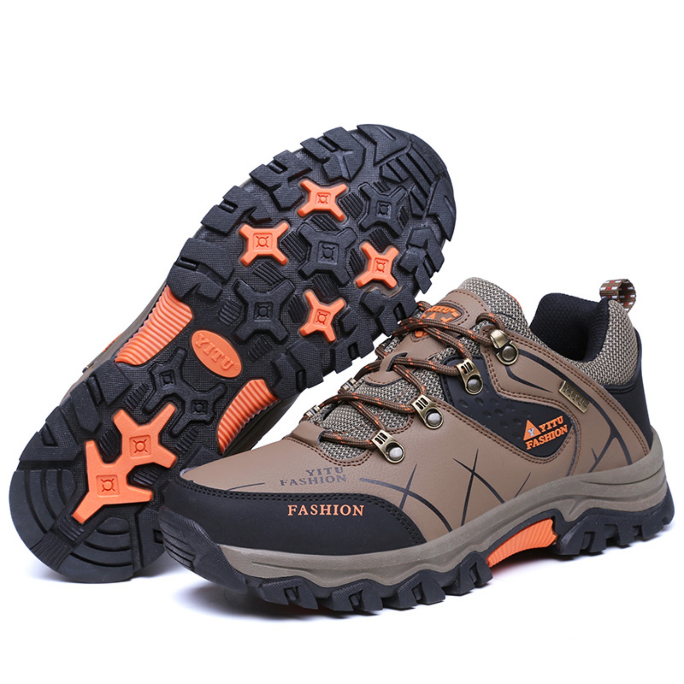 SKIUHS Men's Hiking Shoes – Insulated & Breathable All-Terrain Options, Non-Slip Waterproof Outdoor Trail Shoes