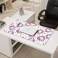 thumbnail image 3 of Long Mouse Pads for Desk,Pink Cartoon Unicorn Heart Flower Desk Mats on Top Of Desks, Desk Mouse Pad Extra Large with 3mm Non-Slip Base and Stitched Edge for Gaming,Work,Home 31.5"x15.7", 3 of 5