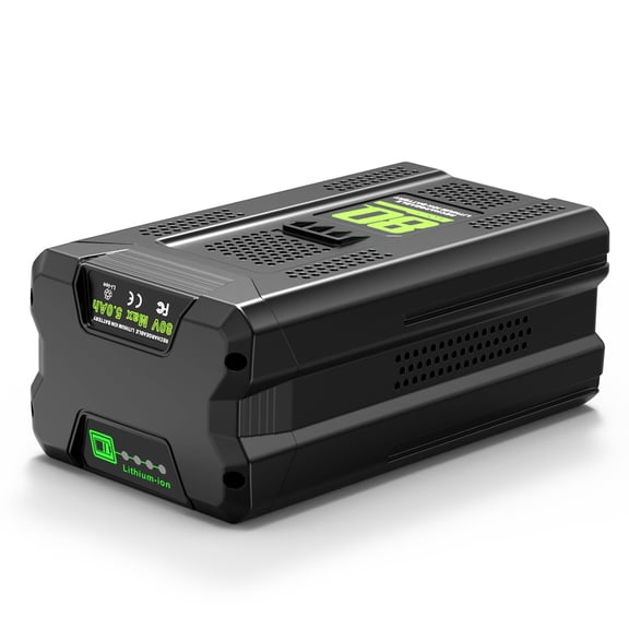 Sunbat 80V 5000mAh Replacement for Greenworks Battery,Compatible with Greenworks 80VPower Tools and Chargers