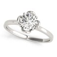 thumbnail image 5 of 0.35 Ct Halo Wedding Engagement Diamond Ring-10K Gold, 5 of 7