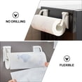 thumbnail image 6 of ifundom White Toilet Paper Holder Stand with Magnetic Adsorption for Bathroom, and Space-Saving Design, 6 of 8