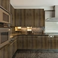 thumbnail image 3 of VEELIKE 15.7''x354'' Brown Wood Wallpaper Peel and Stick Wallpaper Wood Grain Contact Paper for Countertops Waterproof Self Adhesive Wood Look Wall Paper for Kitchen Cabinets Walls Furniture Doors, 3 of 9