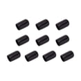 thumbnail image 1 of Paquete de 10 fundas para tacos de billar, protectores de tacos de billar y tapas de goma para tacos. 115 mm negro, 1 of 9