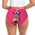 thumbnail image 3 of Womens Underwear Cool French Bulldog No.145 Cuteness No Show Seamless Underwear for Women, Soft Stretch Women's Panties, Hipster Ladies Panties Bikini Underwear Briefs, 3 of 6