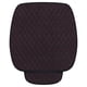 thumbnail image 3 of Protector de cojín del asiento del automóvil, antideslizante transpirable universal, cojín SUV camión, todo el año cojín de asiento de una pieza, lino rojo, 3 of 4