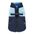 thumbnail image 3 of Arnés de invierno para perros, abrigos con cremallera en la espalda, ropa cálida fácil de usar para perros en climas fríos, chalecos, chaquetas, abrigos para perros pequeños y medianos, 3 of 5
