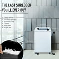 thumbnail image 3 of IDEAL 4005 Strip-Cut Commercial Office Paper Shredder with Automatic Oiler, Made in Germany, Continuous Operation, 50 to 52 Sheet Feed Capacity, 44-Gallon Bin, Versatile, P-2 Security, 3 of 7