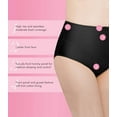 thumbnail image 5 of Exquisite Form 51070402A Control Top Basic Slimming Body Shaper Panties, Medium Control, 2-Pack, 5 of 6