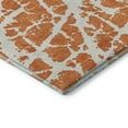 thumbnail image 4 of Addison Rugs Mayfield Washable Transitional Organic Orange Runner Rug, 2'3" x 7'6", 4 of 5