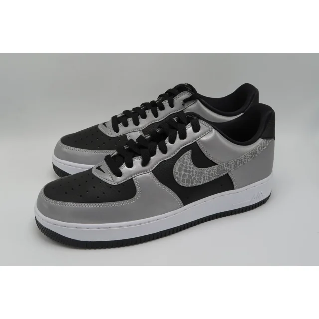 Ni&ke Air Force 1 Low Silver Snake DJ6033-001 size 10.5 new