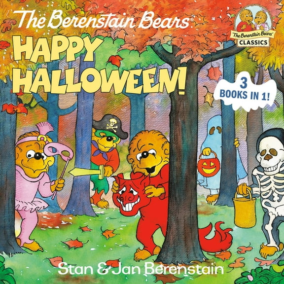 First Time Books The Berenstain Bears Happy Halloween!: A Halloween Book for Kids and Toddlers, (Hardcover)