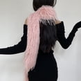 thumbnail image 5 of Furry Long Plush Neck Warmer Daily Use Scarf Office Lady Collar for Formal Event, 5 of 8