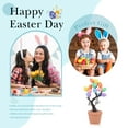 thumbnail image 4 of dajkiuy Easter Decorations, Artificial 9 Inch Easter Egg Tree Tabletop Decor with Delicate Ornaments, for Home Party Wedding Holiday Spring Summer Decoration, 4 of 6