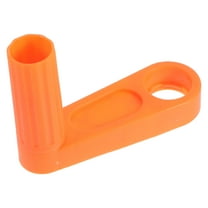 ibasenice Easy Install Orange Hose Reel Handle Crank for Outdoor Water Hose and Garden Accessories