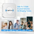 thumbnail image 3 of CallToU Wireless Caregiver Pager Smart Call System 2 SOS Call Buttons/Transmitters 2 Receivers Nurse Calling Alert Patient Help System for Home/Personal Attention Pager 500+Feet, 3 of 7
