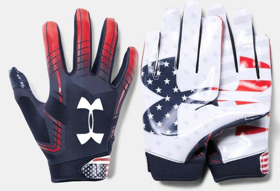 Under Armour UA F6 LIMITED EDITION Adult Football Gloves Style 1315615-400 NWOT 