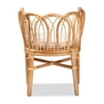 thumbnail image 4 of Baxton Studio Melody Natural Finished Rattan Chair, 4 of 8