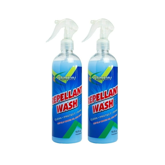 TEKON Repellant Wash - Hard-Surface Cleaner and Protectant - Adds Beautiful Shine and Hydrophobic Properties