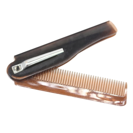 ?Hellobye?Hairdressing Beauty Folding Beard And Hair Comb Beauty Tools For Men