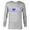Athletic Heather, variant on Lilo & Stitch Bursting Through Happy New Year 2024 - Long Sleeve T-Shirt for Men - Customized-Navy