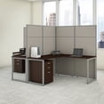 thumbnail image 6 of Bush Business Furniture Easy Office 60W 2 Person L Shaped Cubicle with Storage, 6 of 6