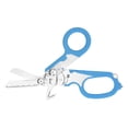 thumbnail image 3 of Pocket Scissors, Ruler Wrench Folding Scissors Wind Breaker Cutter Stainless Steel  For Outdoor Black,Black Orange,Blue,Orange,Green,Red, 3 of 8