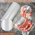 thumbnail image 3 of Moclever 2 Rolls Vacuum Sealer Bags, 7.67inx49ft BPA Free Safe Vacuum Bags for Fruit Vegetable Snack, Transparent, 3 of 14
