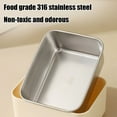 thumbnail image 4 of Ohmyroo 2-Pack 40oz 316 Stainless Steel Bento Meal Prep Container, Leak-Proof Insulated Stackable Lunch Box with Carry Bag for Office and Outdoor Activities, 4 of 6