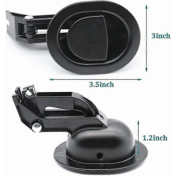 2Pcs Universal Heavy-Duty Metal Sofa Chair Recliner Release Pull Handles Replacement Parts, Fits Ashley, Lazy Boy and Most Recliner Brand, Recliner