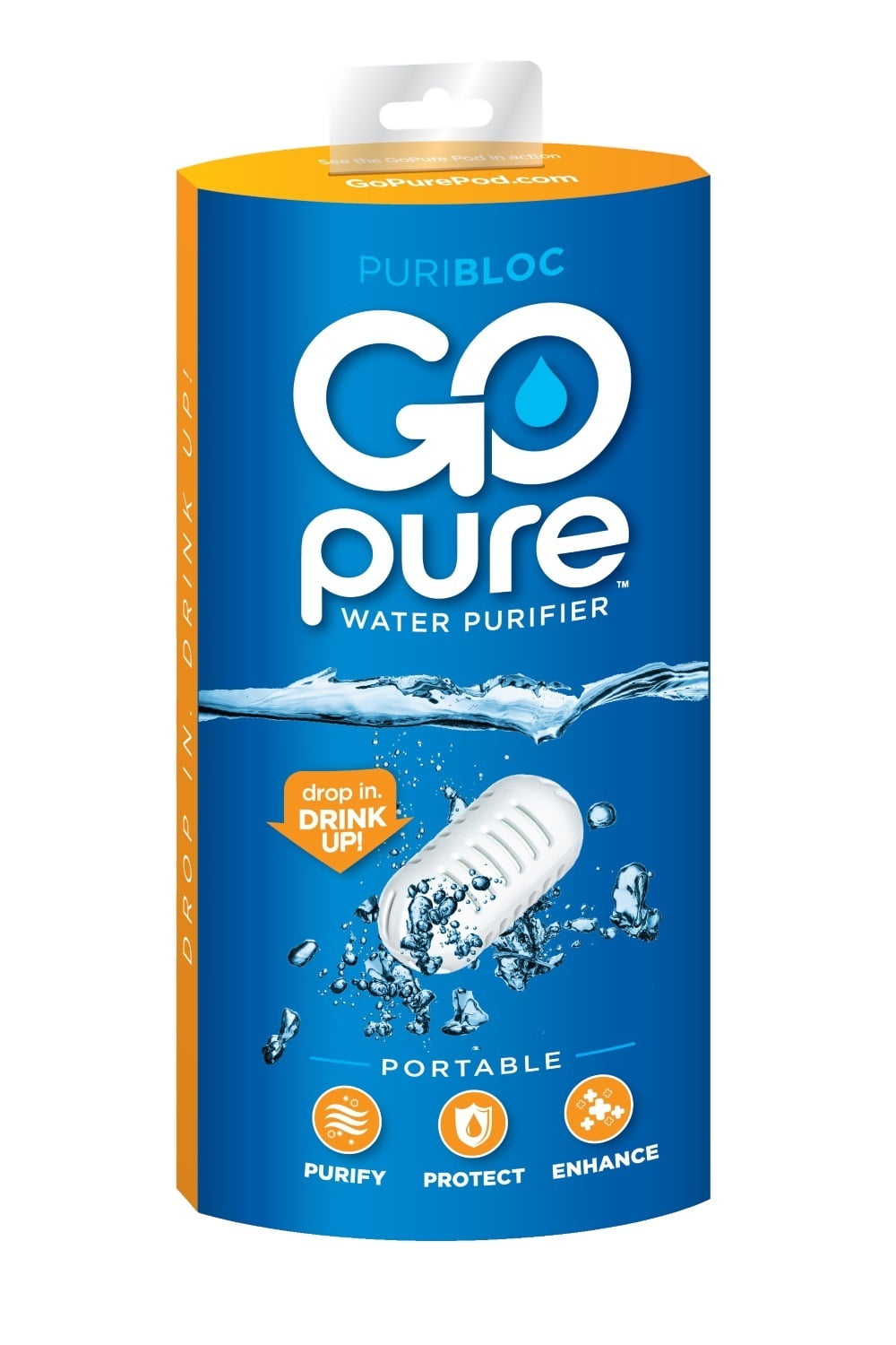 PuriBloc GoPure, Personal Water Purifier