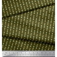 thumbnail image 2 of Soimoi Cotton Cambric Fabric Triangle Shirting Printed Craft Fabric by The Yard 42 Inch Wide, 2 of 3
