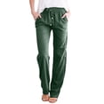 thumbnail image 2 of Fall Fashion Must Haves Trousers Casual Bronze XXLWinter Clothing For Women, 2 of 5