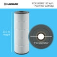 thumbnail image 6 of Hayward CCX1500RE 150 Square Foot Replacement Swimming Pool Filter Cartridge, 6 of 11
