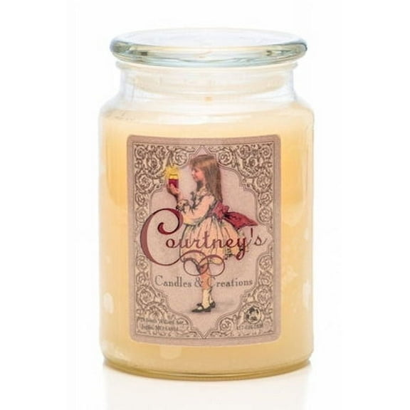 LUXE LINEN - Courtneys Candles Maximum Scented 26oz Large Jar Candle