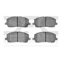 Dynamic Friction Company 5000 Advanced Brake Pads - Ceramic 1551-0884-00-Front Set For 2001-2007 Toyota Highlander
