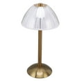 thumbnail image 3 of Lampe de Bureau Rustique, Lampe de Table Industrielle Rechargeable USB LED pour Restaurant pour Café, 3 of 8