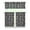 White-155, variant on Pioneer Kitchen Curtains and Valance Set 36 Inch Tier Pink Rose Black Vector Image 3 Pieces Set Dining Room Small Curtain Drapes Cafe Curtains Valance for Home Decor Rod Pocket