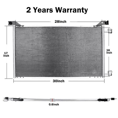 4953 AC A/C Condenser For Chevy Hummer Fits Tahoe Avalanche Silverado H2