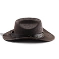 thumbnail image 6 of LILIYA Cowboy Hat,Cowgirl Hat,Western Cowboy Hats for Women/Mens/Straw Casual with Shapeable Wide Brim Cowboy Hat Jazz Cap Unisex Headwear, 6 of 7