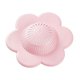 thumbnail image 2 of Tapones de pelo eficaces Ducha, Protectores de desagüe Filtro, Colador de fregadero Floral Rosado, 2 of 9