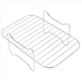 thumbnail image 4 of Estante para Freidora de Aire para Ninja DZ201/DZ401 Foodi Accesorios Estante Deshidratador Apilable Multicapa de Acero Inoxidable, 4 of 10