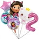 thumbnail image 5 of Globos con números para casa de muñecas Gabby, 6 unidades, para decoración de fiestas de cumpleaños infantiles, globos de aluminio, juego de globos para muñecas Gabby para niñas, 5 of 5