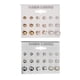 thumbnail image 5 of Pendientes Sonducket Paquete de 18 para niña dorado 5Conjunto, 5 of 6