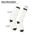 thumbnail image 2 of Sigee Cute Tennis Rackets for Socks for Men Women Socks Stocking Compression Socks, 2 of 6