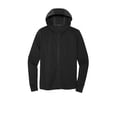 thumbnail image 3 of MERCER+METTLE Unisex Double-Knit Full-Zip Hoodie | Zip Up Sweatshirt for Men & Women, Casual Hooded Jacket for Work - Deep Black M, 3 of 7